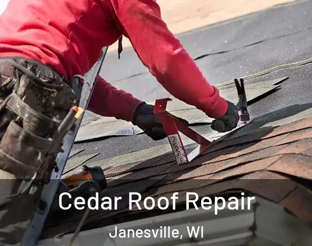  Cedar Roof Repair Janesville, WI