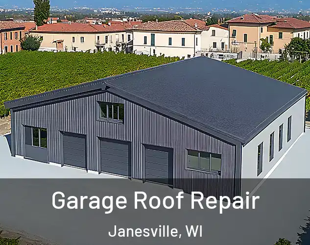  Garage Roof Repair Janesville, WI