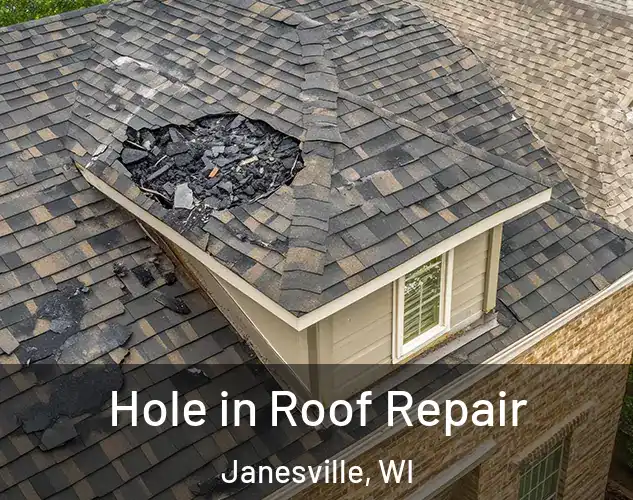  Hole in Roof Repair Janesville, WI