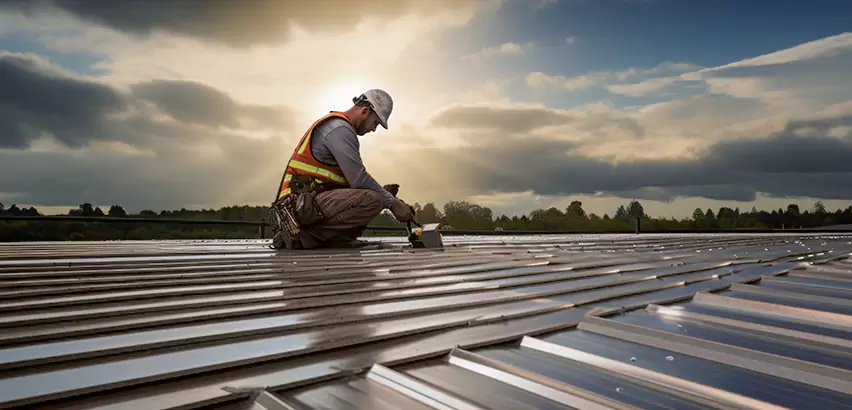 Commercial Roof Restoration in Janesville