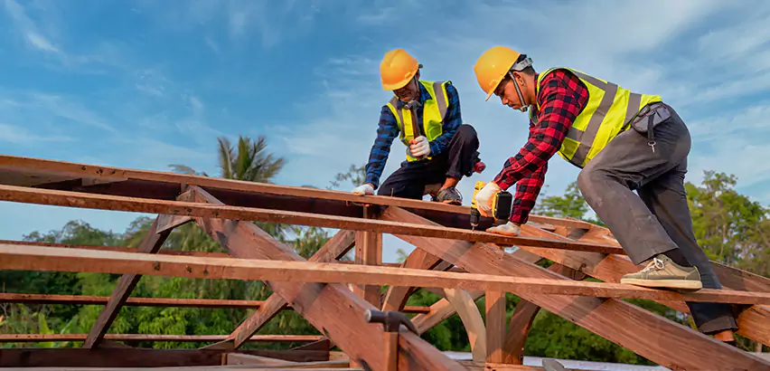 Mobile Home Roof Truss Repair in Janesville