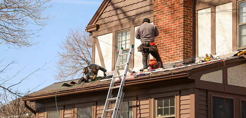 Roof Siding Trim Repair in Janesville