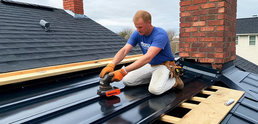 Metal Roof Leak Repair in Janesville