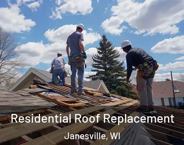  Residential Roof Replacement Janesville, WI