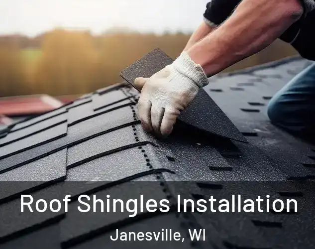  Roof Shingles Installation Janesville, WI