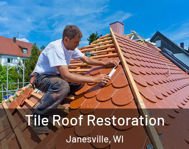  Tile Roof Restoration Janesville, WI