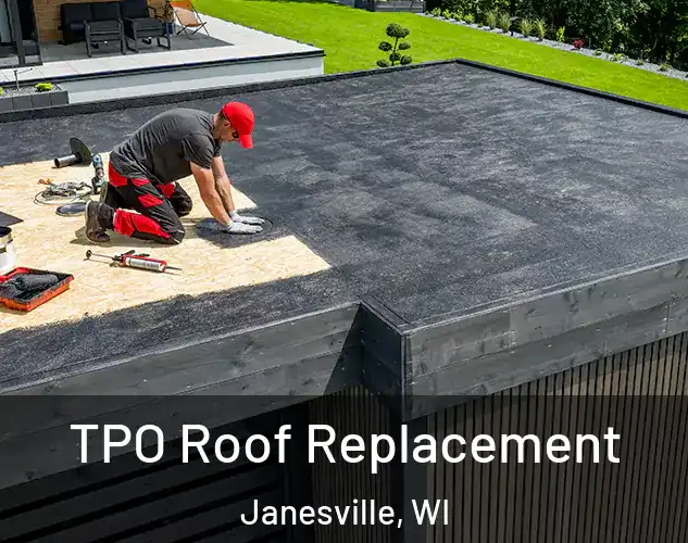  TPO Roof Replacement Janesville, WI